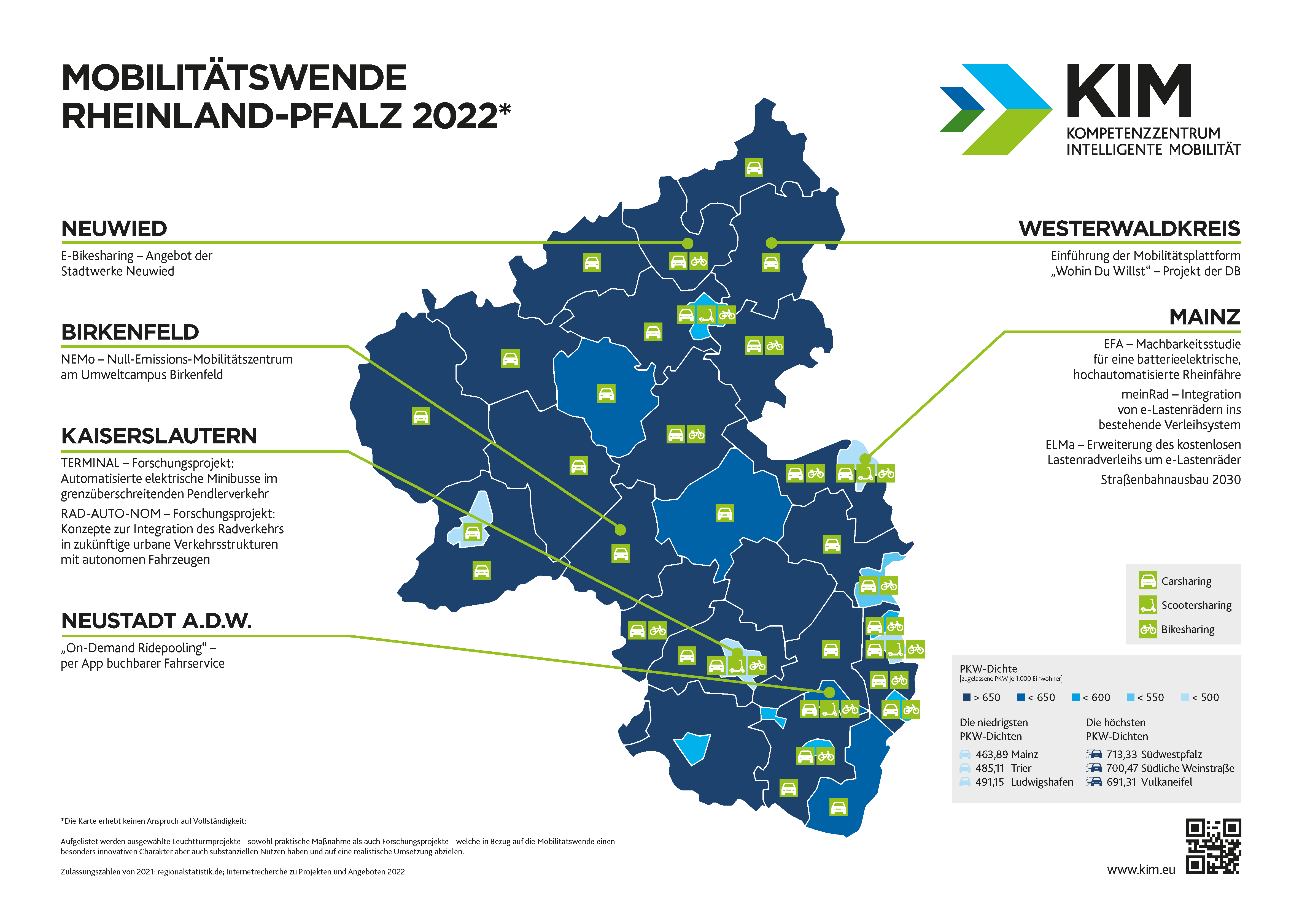 Mobilitätswendekarte Rheinland-Pfalz 2021